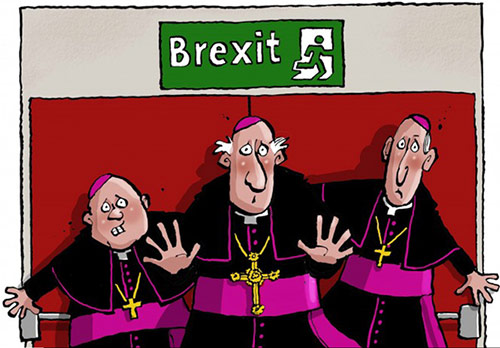 Catholic Brexit Cartoon