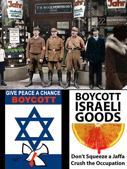 Boycotting Israel from the Nazis until today.