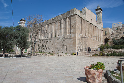 Cave of Machpelah in Hebron Israel