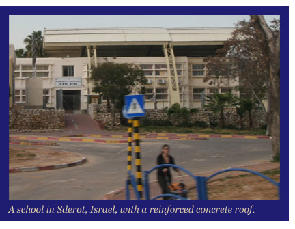 School in Sterot Israel subject to rocket attacks from Gaza.