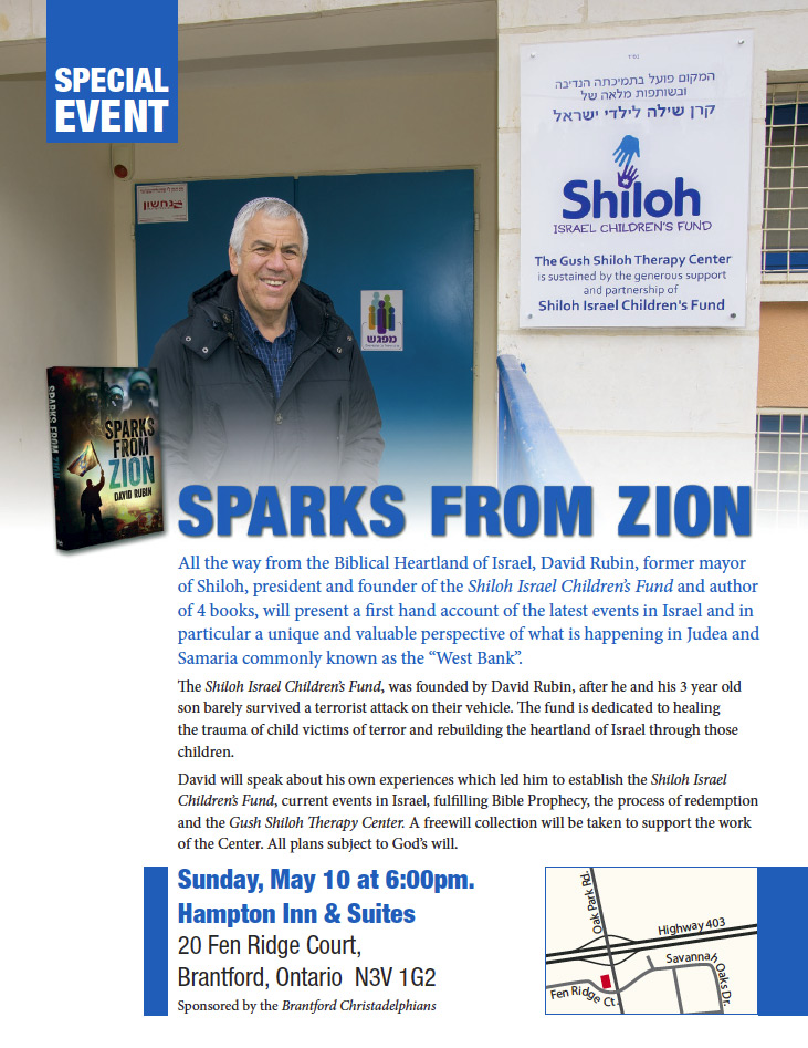 David Rubin, Sparks from Zion Tour